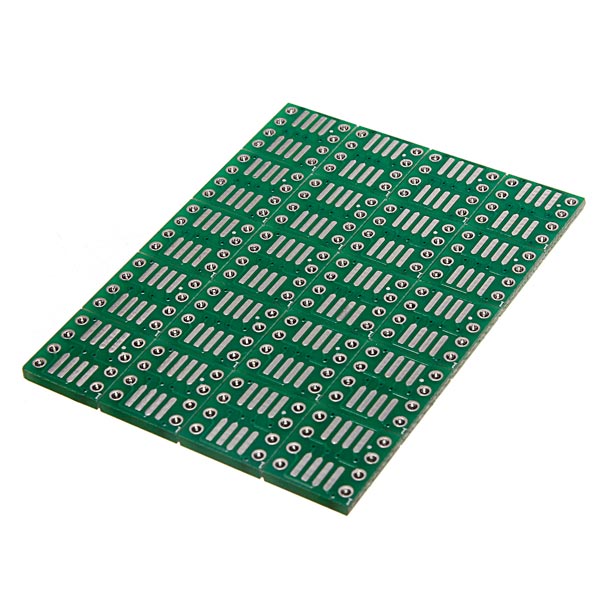 20PCS SOP8 SO8 SOIC8 TSSOP8 MSOP8 to DIP8 Adapter PCB DIY Conveter Board fk 