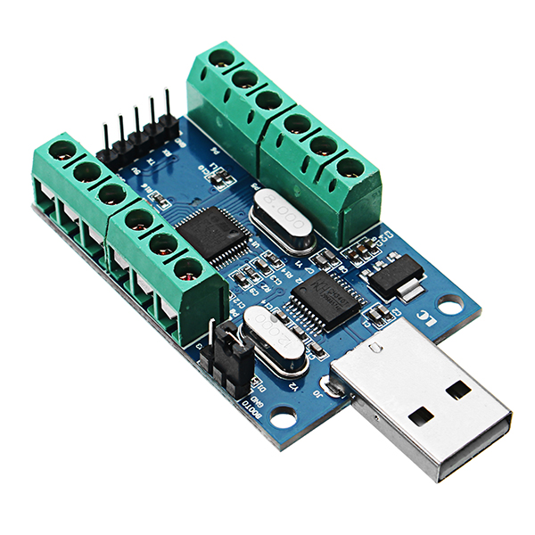 USB 10Channel 12Bit AD STM32 UART Communicate ADC Data Collection Module 